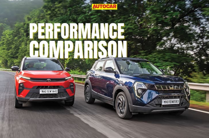 Tata Nexon vs Mahindra XUV 3XO Performance Comparison Tata Nexon vs Mahindra XUV 3XO Performance Comparison