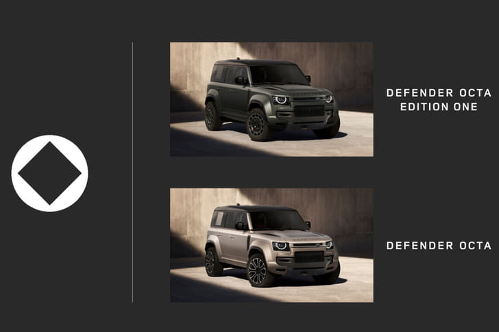 land rover defender octa edition one
