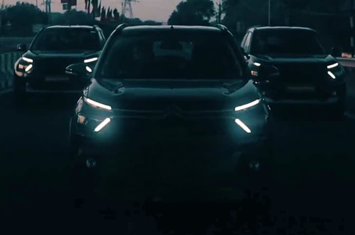 Citroen Aircross SUV, C3 hatchback dark editions teased