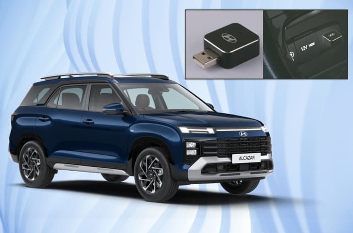 Hyundai Alcazar updated with wireless Apple CarPlay, Android Auto