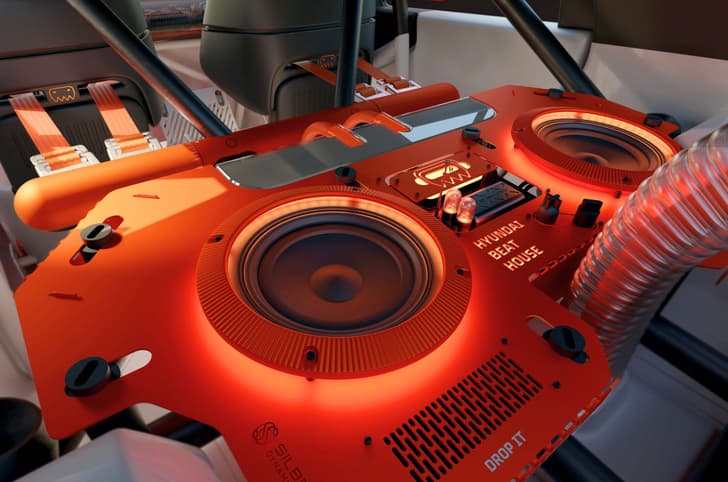 Hyundai Insteroid concept from Inster music system Hyundai Insteroid concept from Inster music system