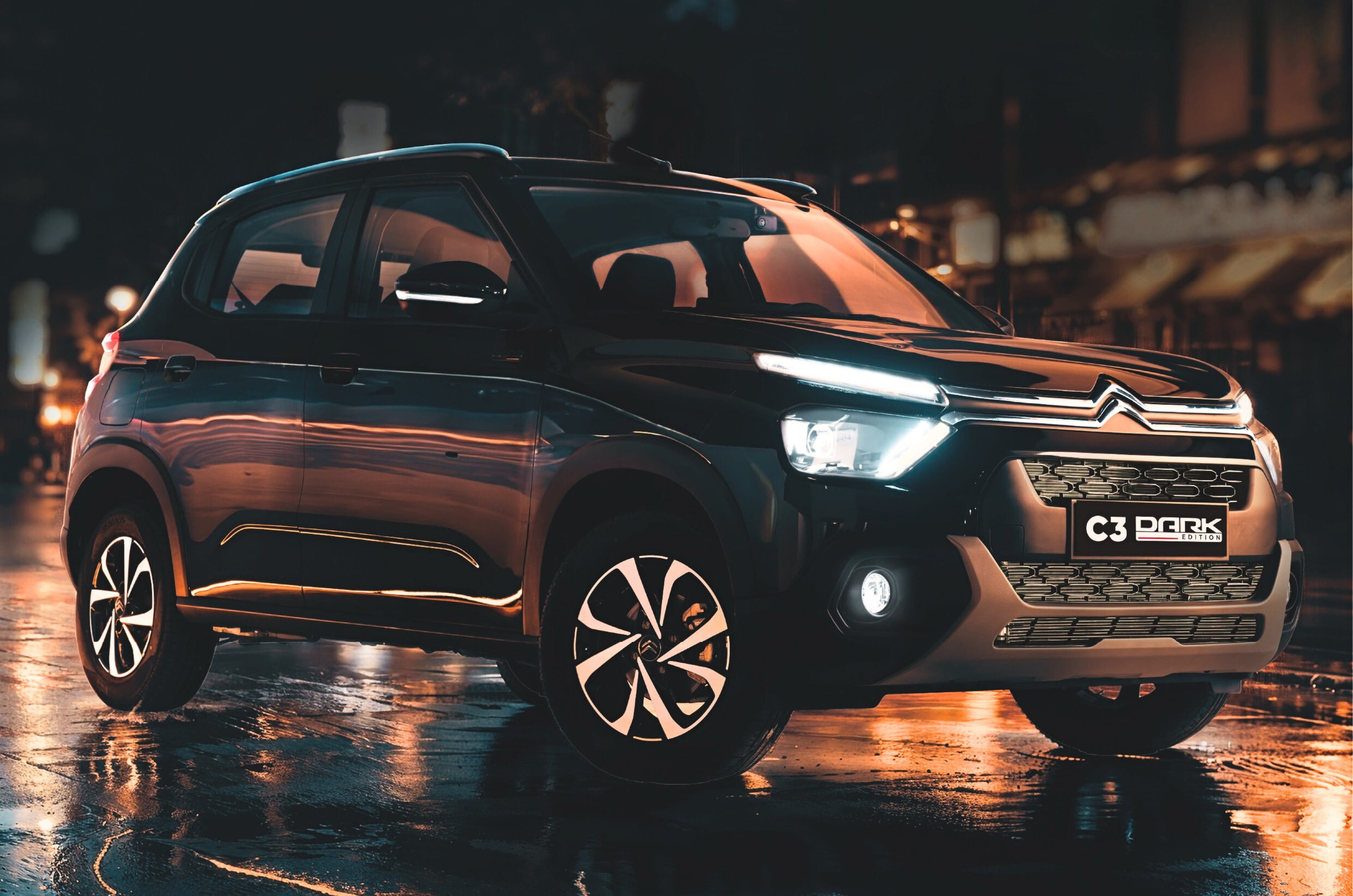 codédex | pricing Images High Quality Grahic Citroen C3 Dark Edition price starts at Rs 8.38 lakh - Introduction ...