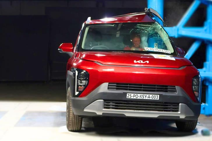 Kia Syros BNCAP crash test 