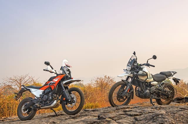KTM 390 Adventure vs Royal Enfield Himalayan comparison review