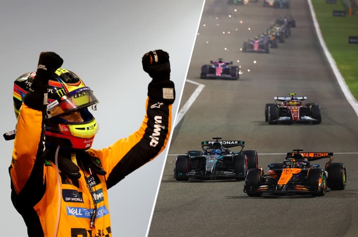 2025 F1 Bahrain GP winner Oscar Piastri 2025 F1 Bahrain GP winner Oscar Piastri