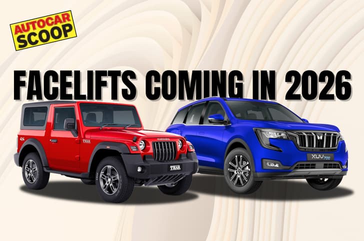 mahindra thar xuv700 facelift launch date India mahindra thar xuv700 facelift launch date India