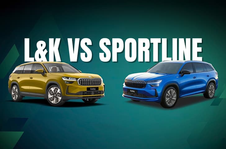 New Skoda Kodiaq Sportline vs L&K