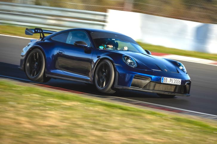 porsche 911 gt3 nurburgring lap time manual car record