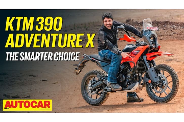 KTM 390 Adventure X video review with price and comfort, touring, off-road capability