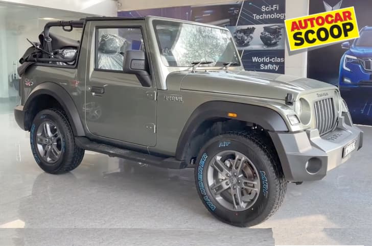 Mahindra Thar Convertible Top variants discontinued