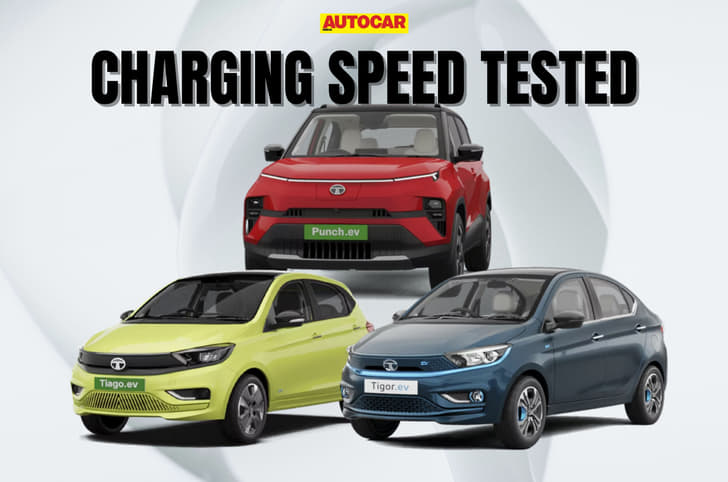 Tata Punch EV, Tiago EV, Tigor EV real world charging times tested