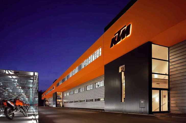 KTM halts production in Austria once again