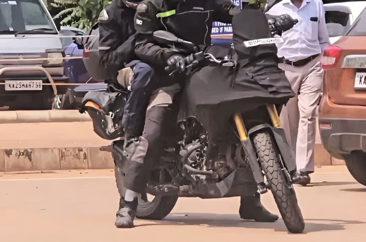 BMW F 450 GS spotted testing in India BMW F 450 GS spotted testing in India