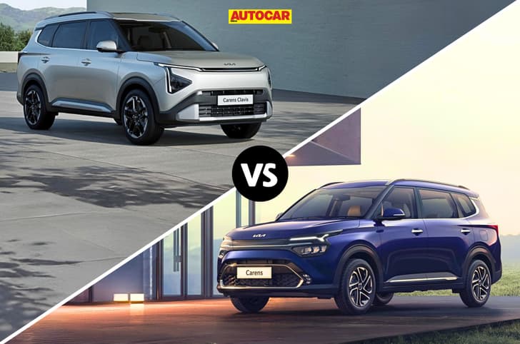 Kia Carens Clavis vs Carens Kia Carens Clavis vs Carens