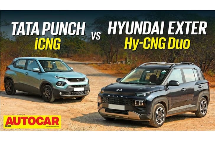 Tata Punch CNG vs Hyundai Exter CNG