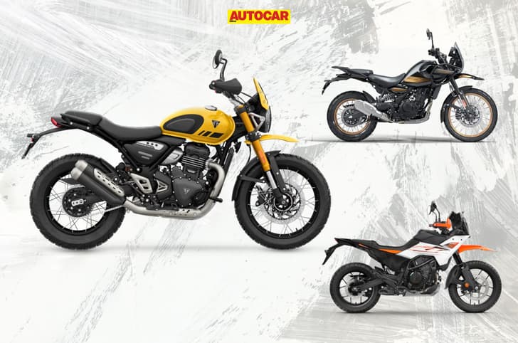 Triumph Scrambler 400 XC vs rivals: price and specification compared