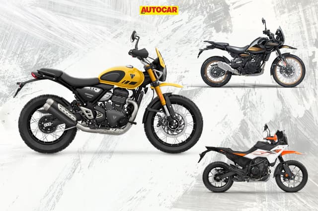 Triumph Scrambler 400 XC vs rivals: price and specifications compared