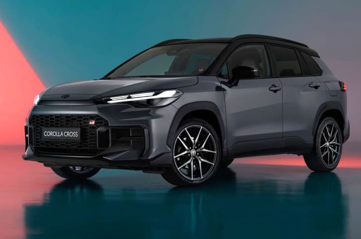 2025 Toyota Corolla Cross GR Sport front 2025 Toyota Corolla Cross GR Sport front