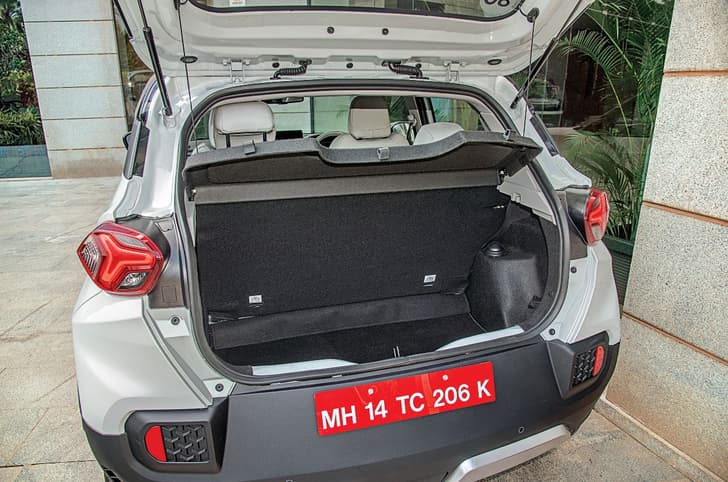 Tata Punch EV boot space Tata Punch EV boot space