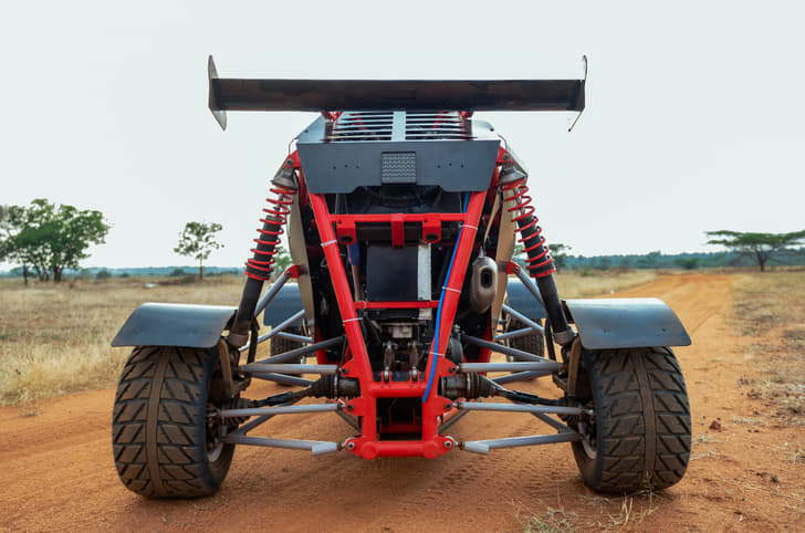 J A Motorsport cross car rear J A Motorsport cross car rear