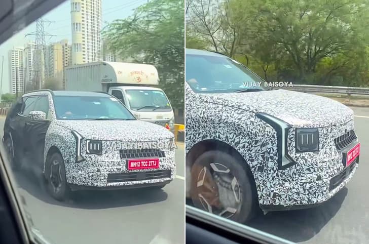 New gen Kia Seltos spied in India