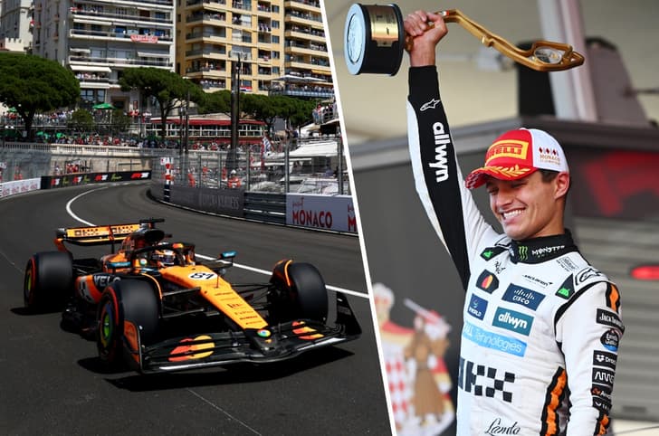 2025 F1 Moanco GP winner Lando Norris 2025 F1 Moanco GP winner Lando Norris