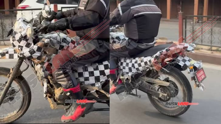 New Hero Xpulse model spied testing