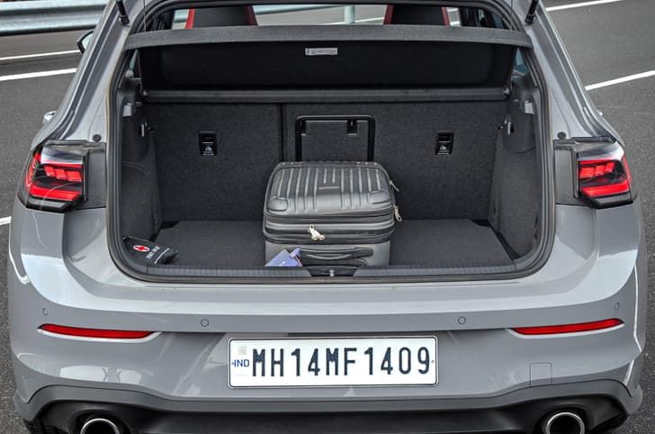 Volkswagen Golf GTI boot space 