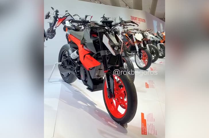 KTM e-Duke prototype KTM e-Duke prototype