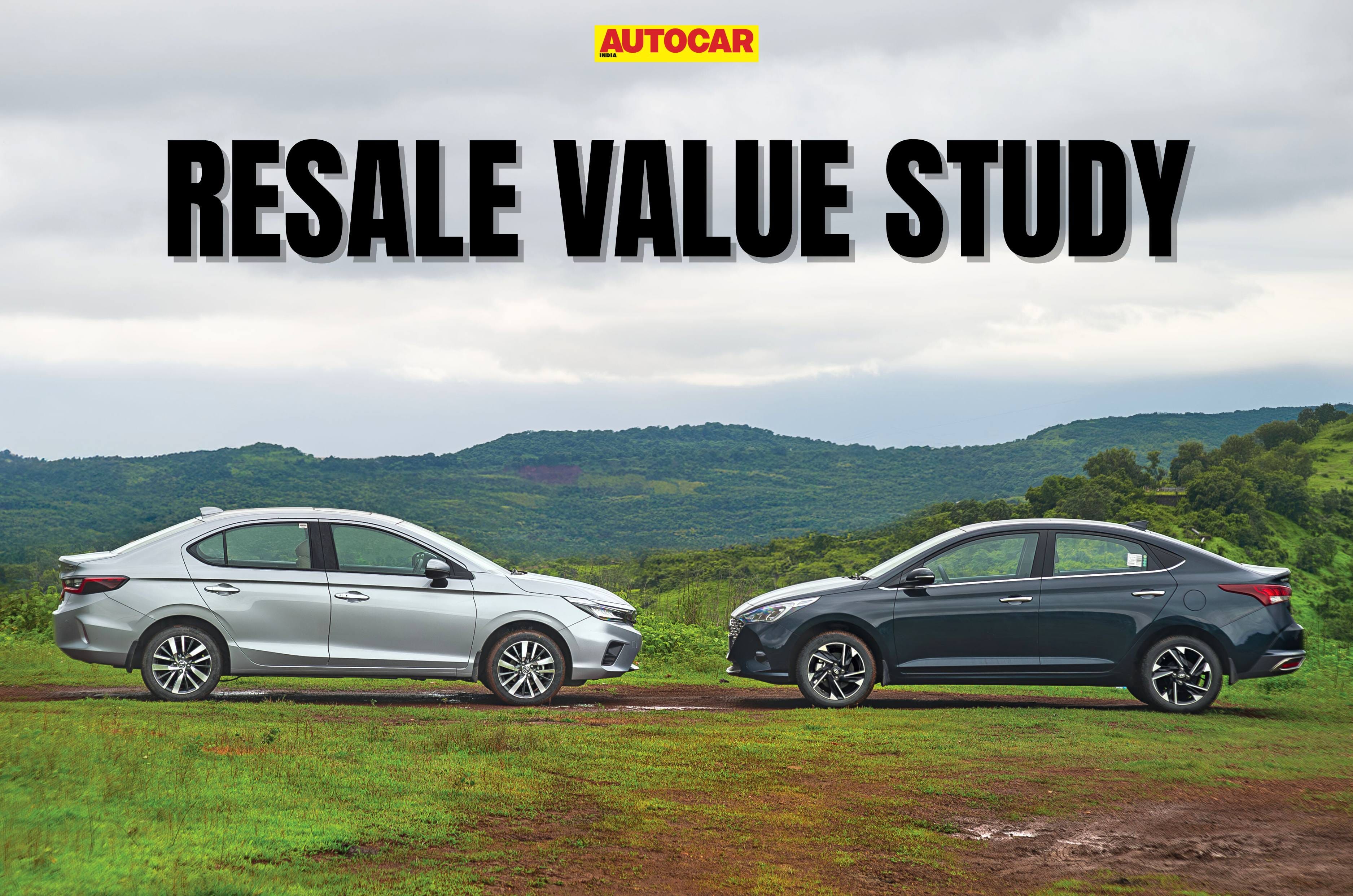 Hyundai Verna and Honda City mid size sedan used car prices study