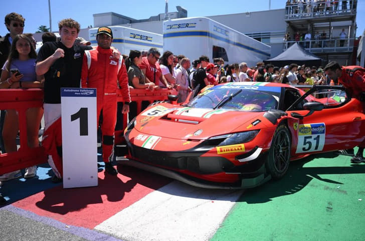 Mahaveer Raghunathan Italian GT Sprint Championship