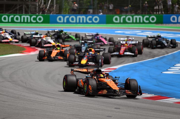 2025 F1 Spanish GP winner Oscar Piastri