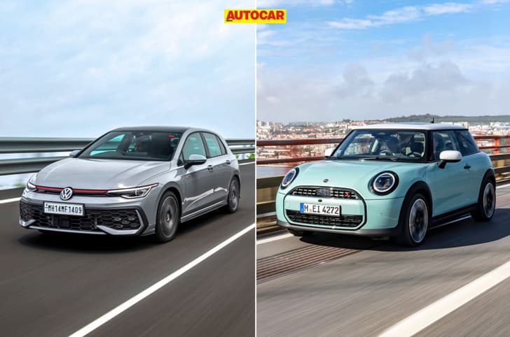 Volkswagen Golf GTI vs Mini Cooper S specifications comparison