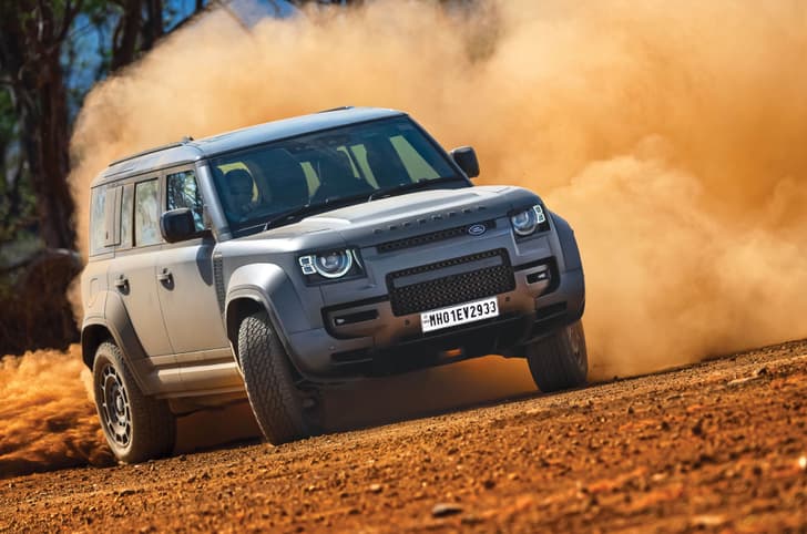 Defender Octa front drift shot Defender Octa front drift shot