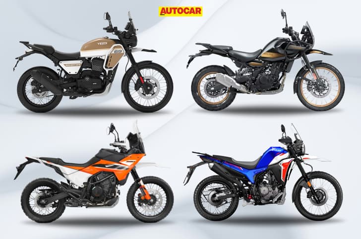 ADV motorcycles with the lowest seat height under Rs 4 lakh