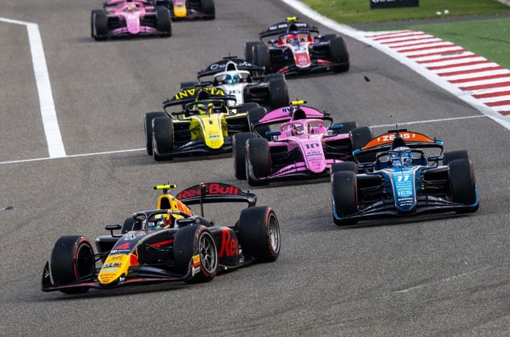 Lindblad is current third in the 2025 F2 championship