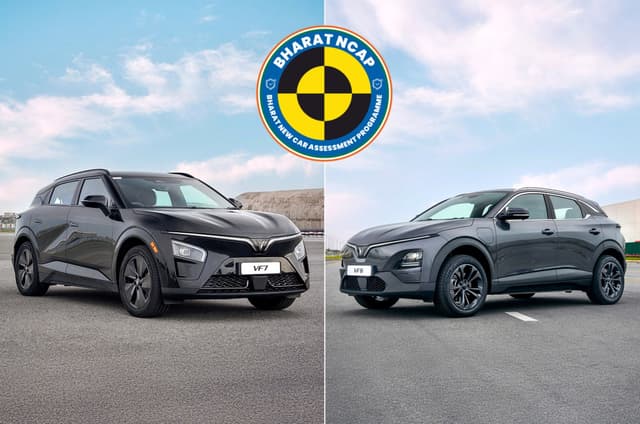 Vinfast targeting 5 star Bharat NCAP crash test rating for VF6, VF7