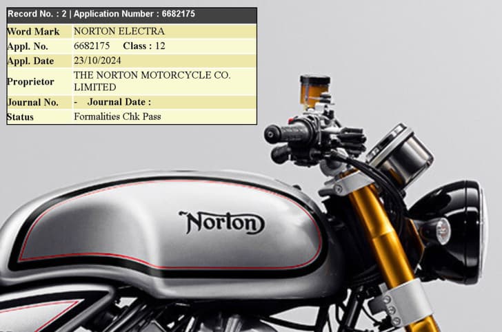 Norton trademarks Electra name in India