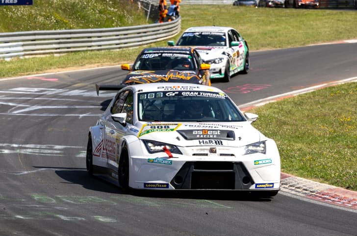 Akshay Gupta Cupra at Nurburgring 24H