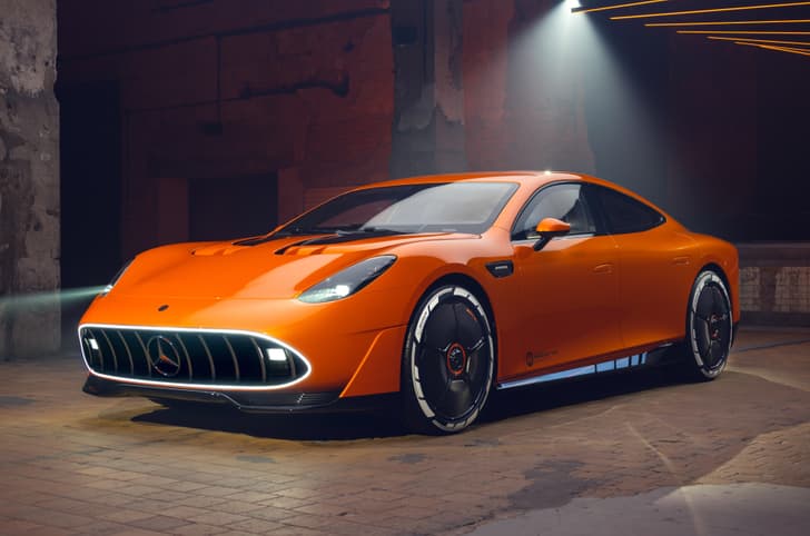 Mercedes-AMG GT XX concept front quarter 