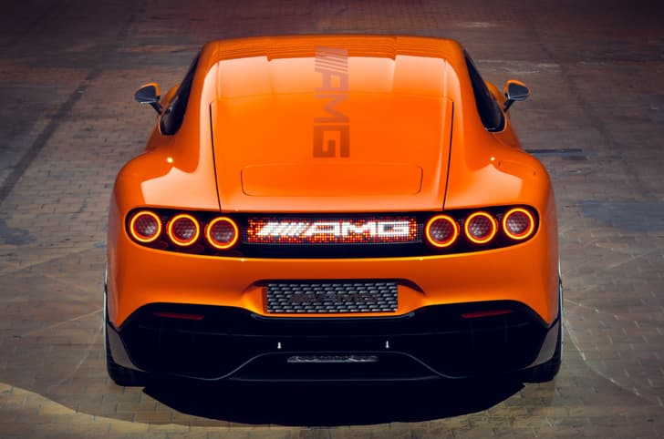 Mercedes-AMG GT XX concept rear 