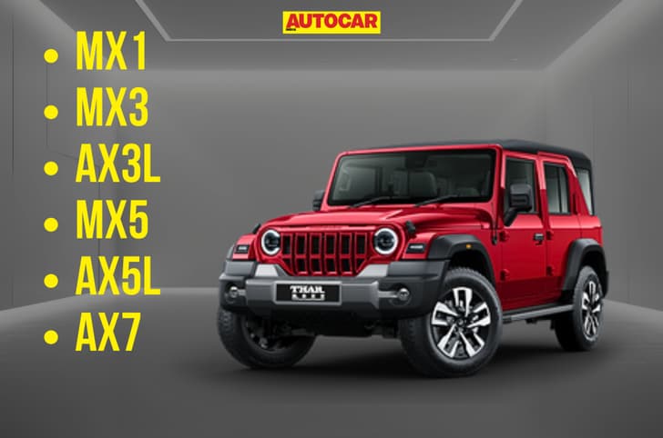 Mahindra thar roxx price variants features explained Mahindra thar roxx price variants features explained