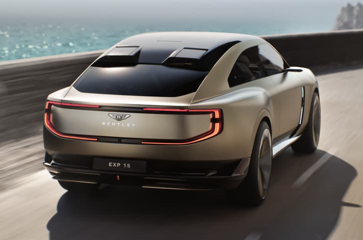 Bentley EXP 15 concept rear quarter Bentley EXP 15 concept rear quarter