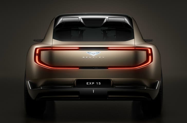 Bentley EXP 15 concept rear Bentley EXP 15 concept rear