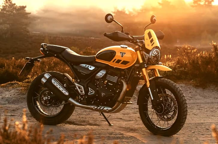 Triumph Scrambler 400 XC spoked wheels price revealed