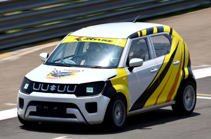 Levitas Cup Maruti Ignis race car