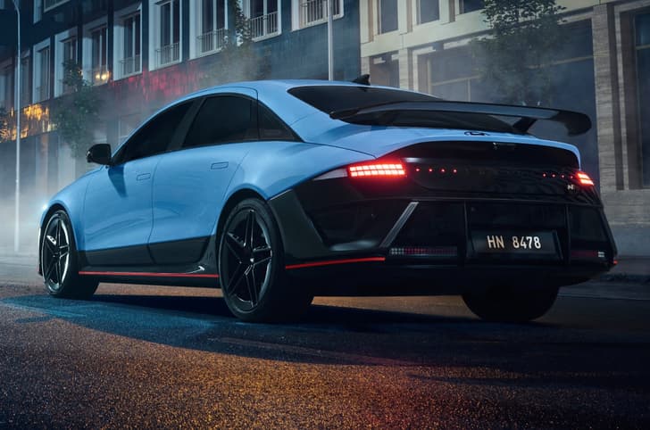 Hyundai Ioniq 6 N rear static