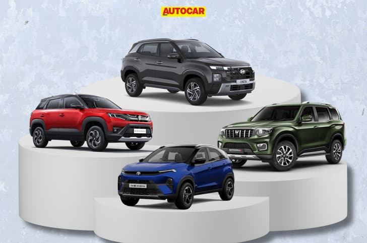 10 best-selling SUVs in Q1 FY2026: Creta leads Brezza, Scorpio and Nexon 10 best-selling SUVs in Q1 FY2026: Creta leads Brezza, Scorpio and Nexon