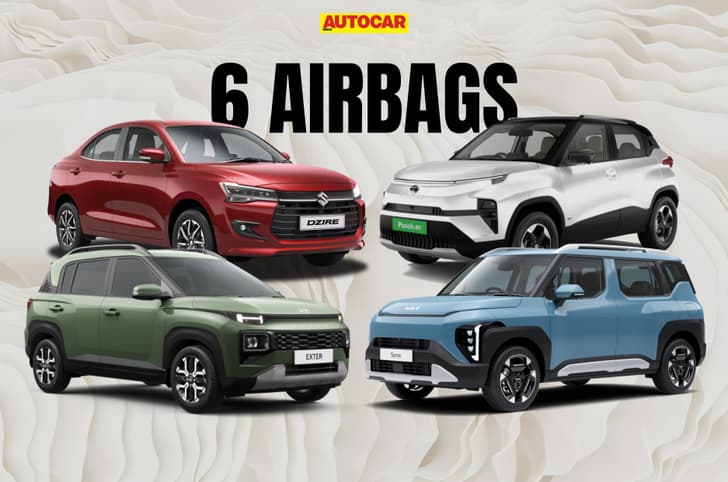 Most affordable cars and SUV with 6 airbags in India Most affordable cars and SUV with 6 airbags in India