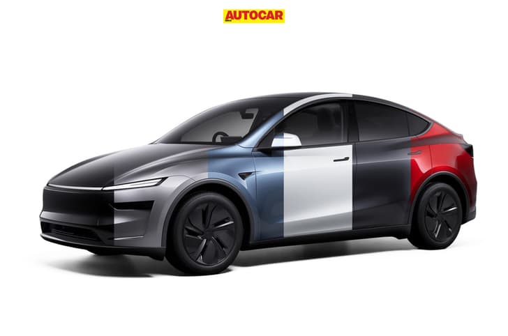 Tesla Model Y colour options for India spec model Tesla Model Y colour options for India spec model